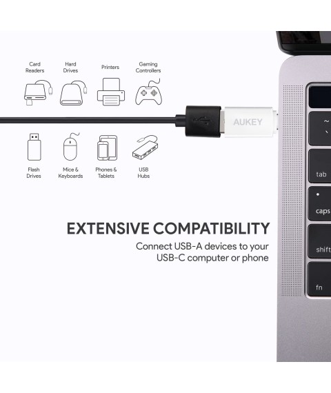 Aukey USB C to USB 3.0 Adapter
