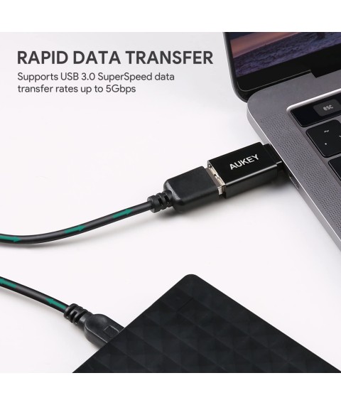 Aukey USB C to USB 3.0 Adapter