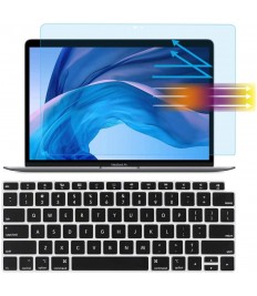 Anti Blue Light Glare Screen Protector Keyboard Cover for MacBook Air