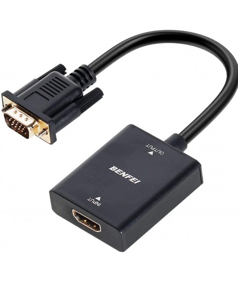 HDMI to VGA Adapter (Female to Male) 
