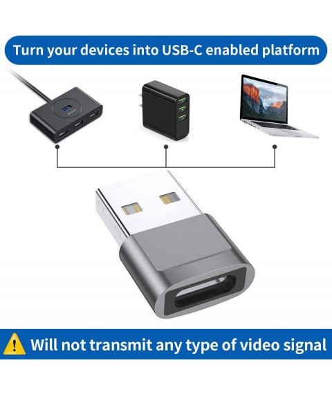 USB C Female to USB Male Adapter